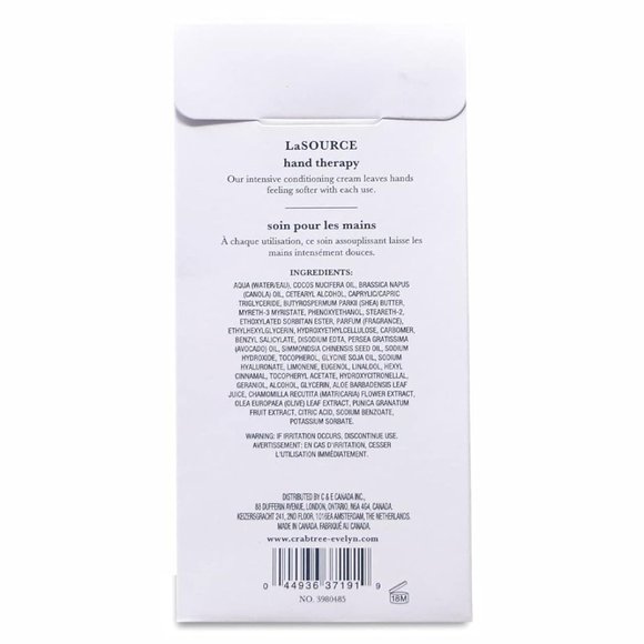 Crabtree & Evelyn La Source Hand Therapy 3.5 oz NEW SELED - Picture 3 of 3